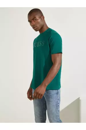 Pánské tričko U1YA00JR06K - STRM-  Zelená - Guess