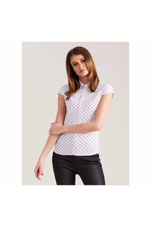 Dámská halenka s puntíky 9058 - FPrice