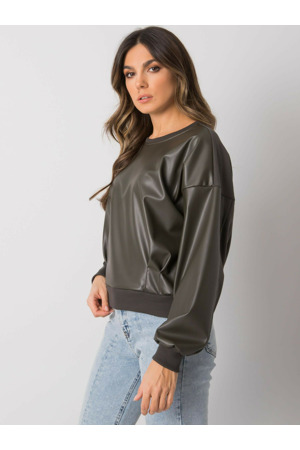 Mikina RV BL 7352.52 tmavá khaki