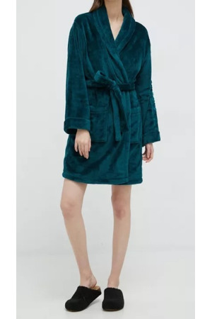 Dámský župan YI2122605F 370 tm. zelená - DKNY