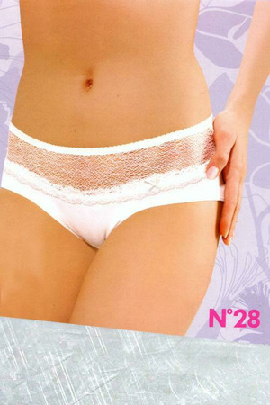 Dámské kalhotky 28 white - EWANA