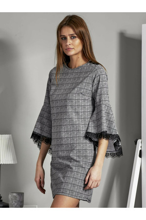 Šaty MI SK 17331.91 černobílé