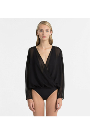 Plážový overál KW0KW00404-001 černá - Calvin Klein