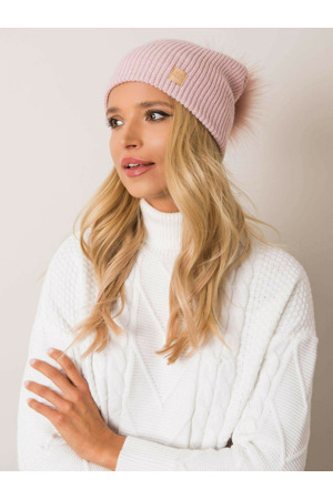 Dámská čepice.70 světle růžová