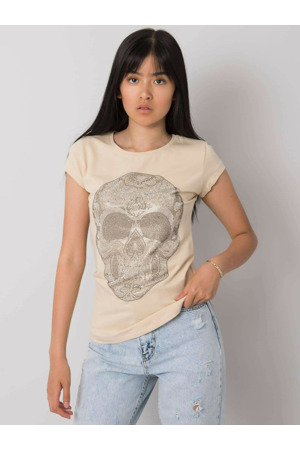 T košile EM TS ES 21 532.18 béžová