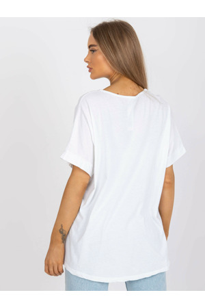 Tričko DHJ TS 6860.26X bílá a žlutá