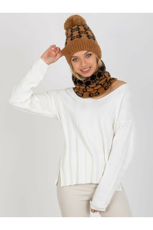 Dámská čepice AT CZ CM 319 hnědá