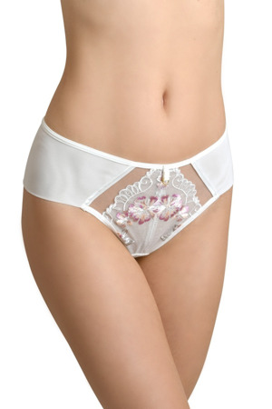 Dámské kalhotky brazilky FOLK 19102 MILK