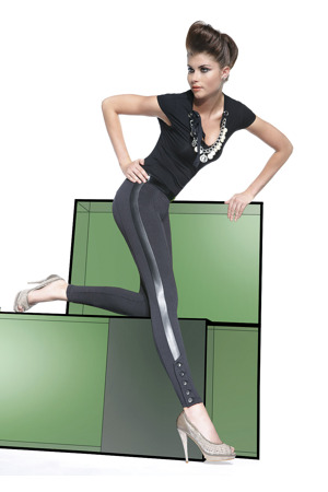 Legíny Jessica - Bas Bleu 200 den