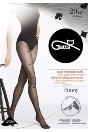 FUNNY - 09 DÁMSKÉ PUNČOCHOVÉ KALHOTY Z LYCRY