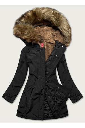 Černá dámská zimní bunda (m21309)