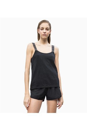 Dámské tílko KW0KW00691-094 černá - Calvin Klein