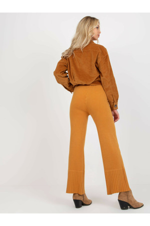 Kalhoty VI SP 20284.08P tmavě žlutá