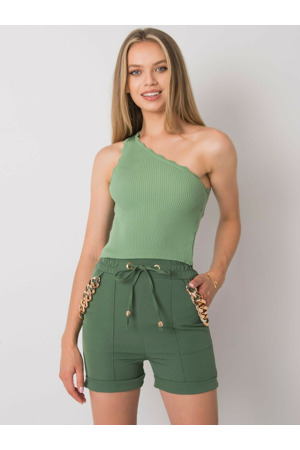 Šortky DHJ SN 13260.38P khaki