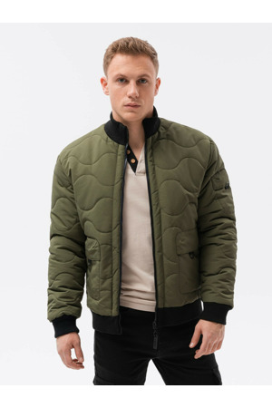 Pánská bunda Ombre Jacket C515 Olive