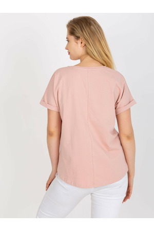 Tričko RV TS 7776.02P světle růžová