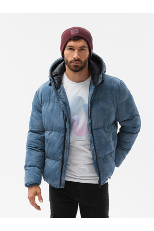 Pánská bunda Ombre Jacket C529 Blue