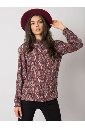 Halenka D73771M11052A tmavě hnědá