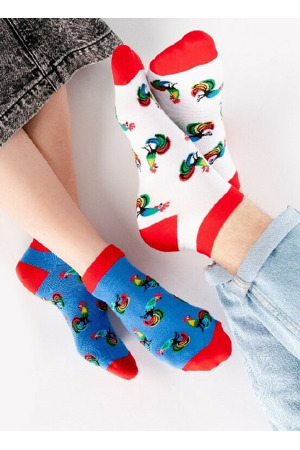 Pánské kotníkové ponožky Steven Folk art.116