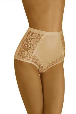 Dámské kalhotky Eleganta Beige - Wol-Bar