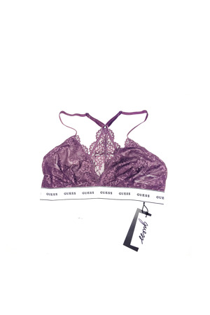 Dámská krajková podprsenka - O97C02PZ01C- G4S5 - Fialová - Guess