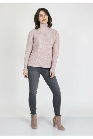 Svetr Estelle SWE 121 Powder pink - MKMSwetters