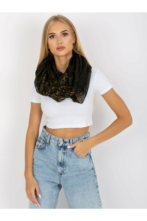 Dámská tunelová šála AT KM S 6221 khaki