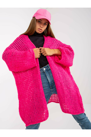 Dámský svetr TW SW BI M2202 fluo růžový