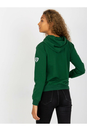 Dámská mikina RV BL 8226.11X tmavě zelená