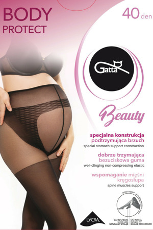BODY PROTECT -  Těhotenské punčochové kalhoty 40 DEN - GATTA