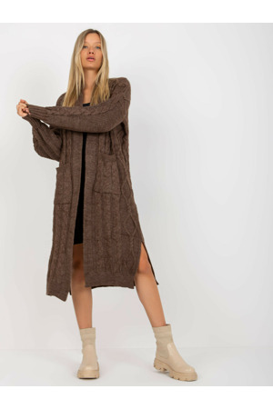 Dámský svetr LC SW 8032 hnědý