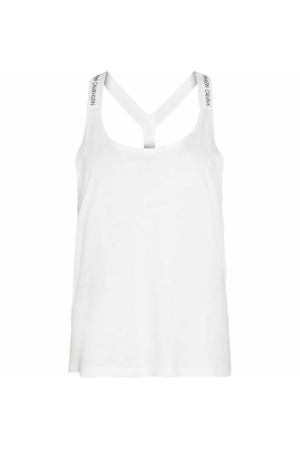 Plážový top KW0KW01002-YCD bílá - Calvin Klein
