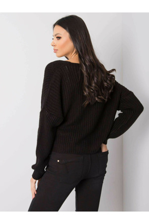 Dámský svetr D93039F90760A černý