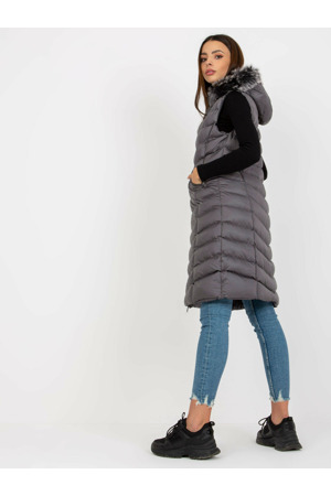 Dámská vesta RV KZ 008.00P tmavě šedá