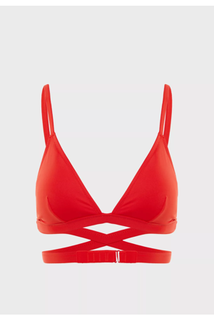 Vrchní díl plavek KW0KW00796-XA7 červená - Calvin Klein