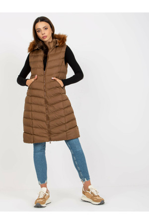 Dámská vesta RV KZ 008.00P hnědá