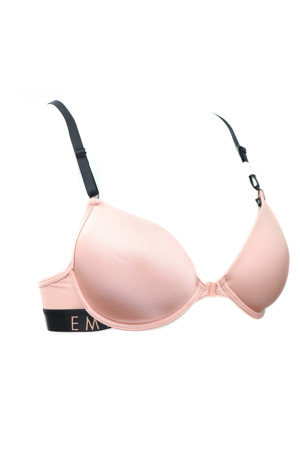 Podprsenka s kosticí 164265 9A210 13270 růžová - Emporio Armani