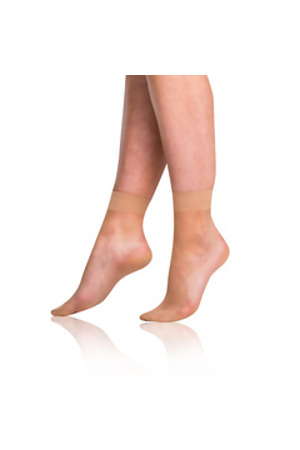 Dámské silonkové ponožky FLY SOCKS 15 DEN - BELLINDA - amber
