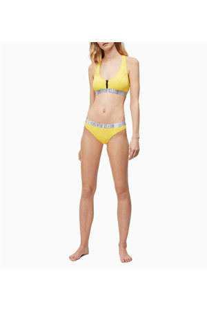 Vrchní díl plavek KW0KW00814-ZP0 žlutá - Calvin Klein