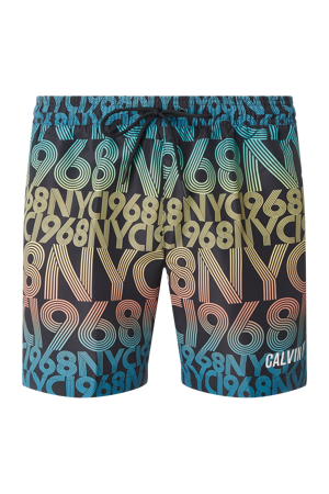Pánské plavecké šortky KM0KM00427-0GL vícebarevná - Calvin Klein