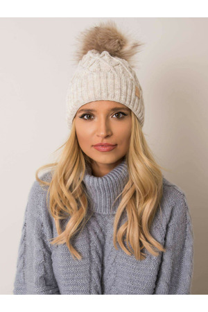 Dámská čepice 9.74 béžová