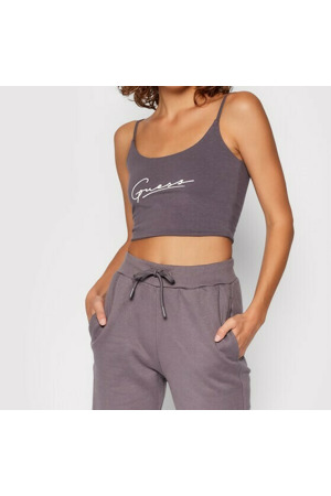 Dámský crop top O1BA10KASI1 - G9A6 - Šedofialová - Guess