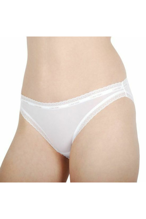 Dámské kalhotky QD3766E 100 bílá - Calvin Klein