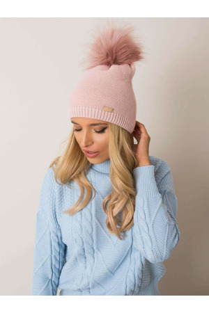 Dámská čepice.69 světle růžová