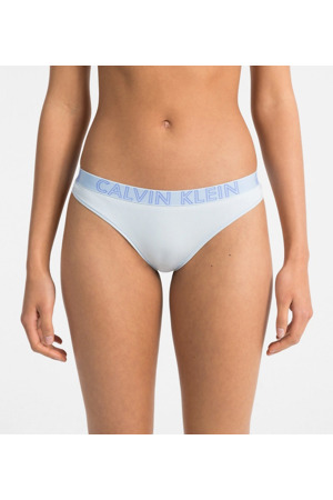 Dámské tanga QD3636E-TDX modrá - Calvin Klein