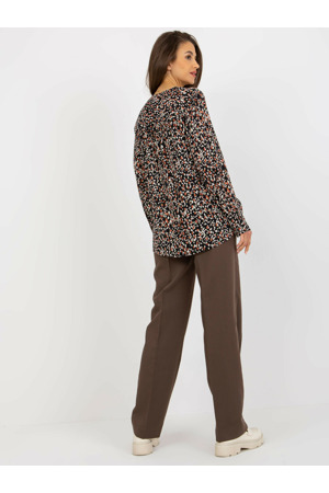 Halenka D73771M11081A černá a béžová