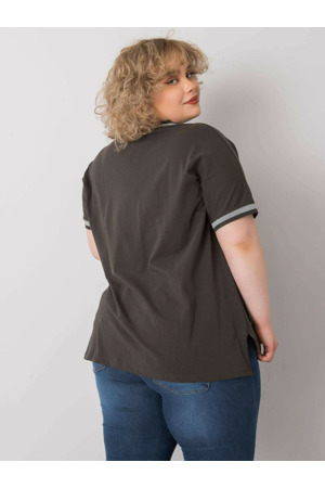 Halenka RV BZ 6496.32P tmavá khaki