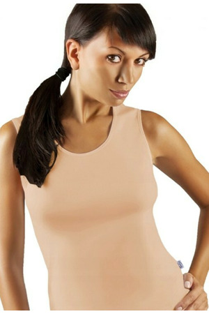 Béžová dámská košilka Emili Sara XXL-XXXL