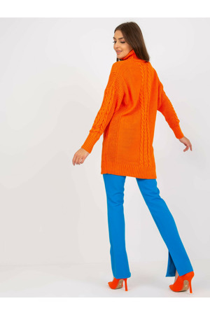 Dámský svetr LC SW 8015 oranžový