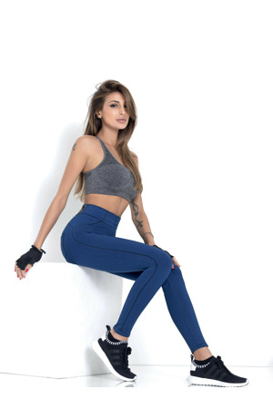 Dámské sportovní Jeans Push-Up D4S.lab Intimidea Barva: night blue J, Velikost: